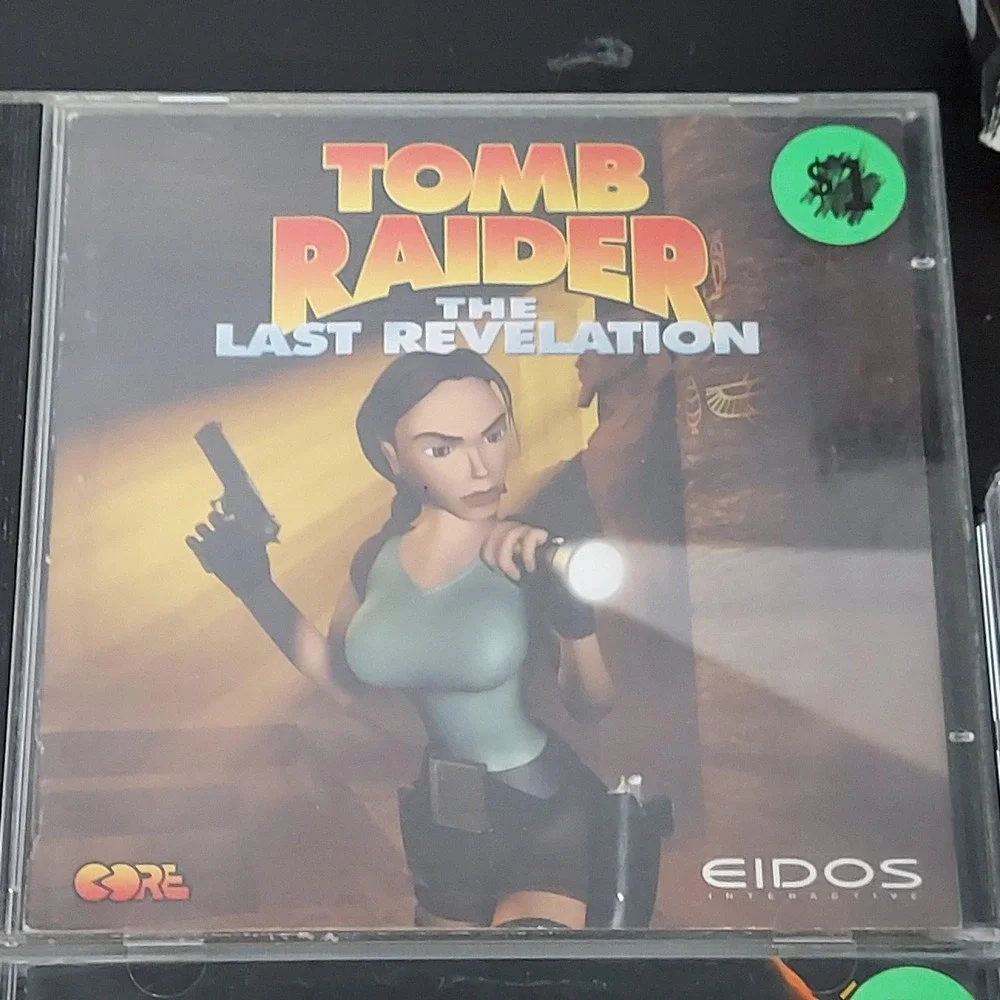 Vintage PC CD-ROM Game‎ Lot Mortal Kombat 4 Diablo Heretic II Tomb Raider LOTR